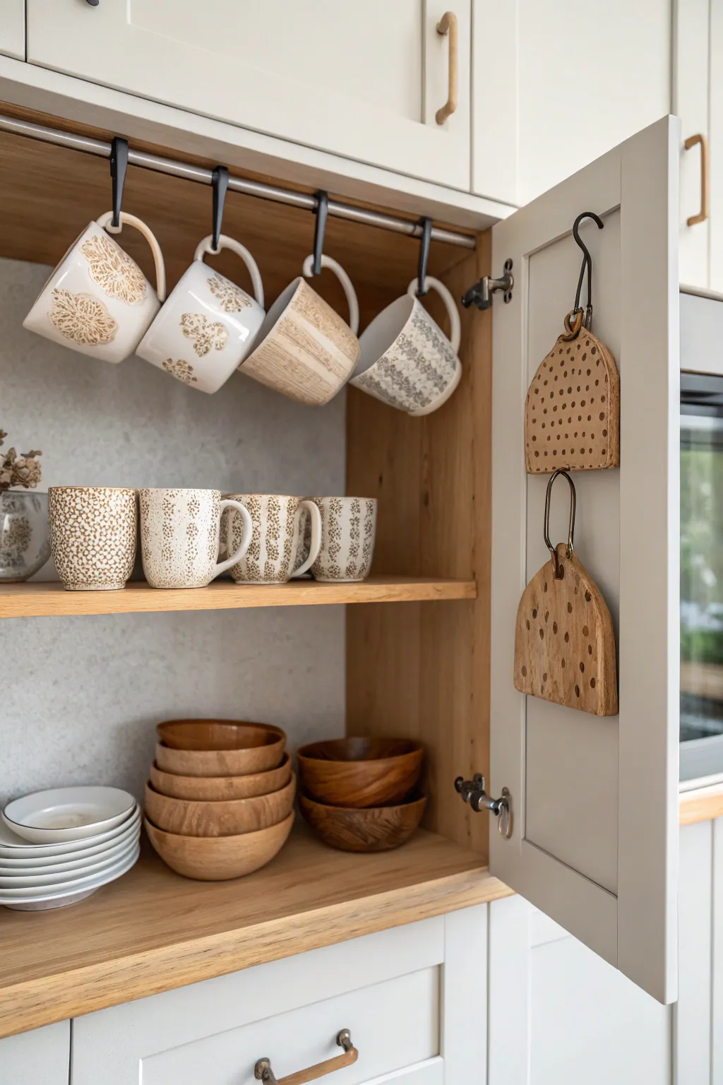 Transform chaos into elegance with smart cabinet solutions. Discover the beauty in organization.