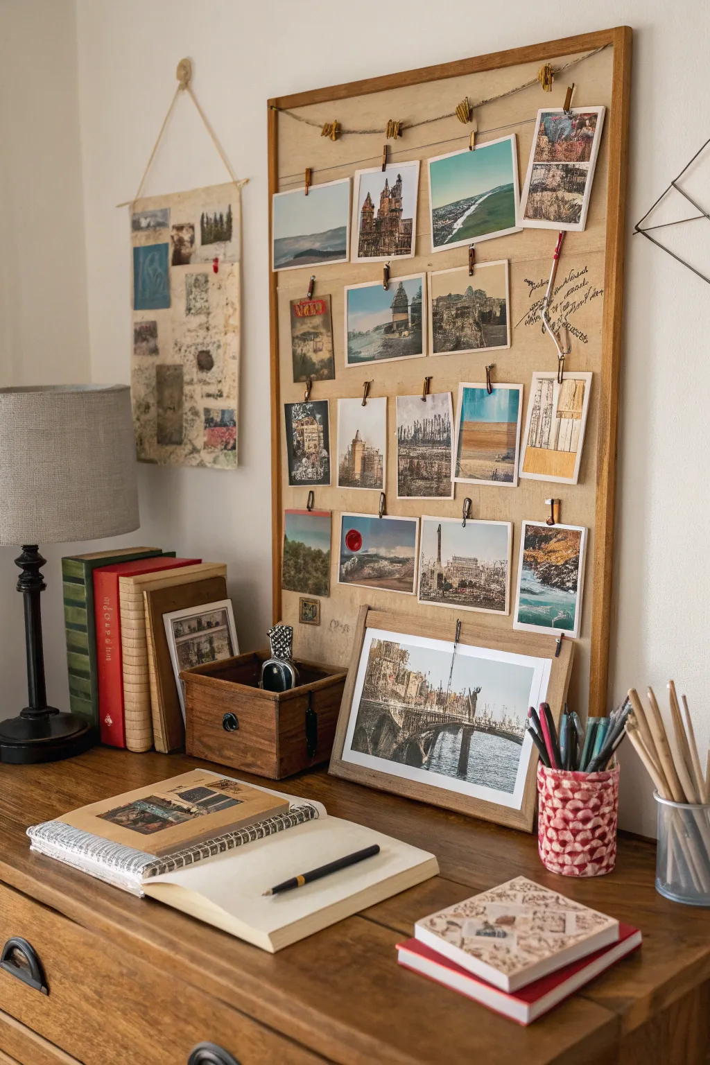 Create a narrative with thematic boards.