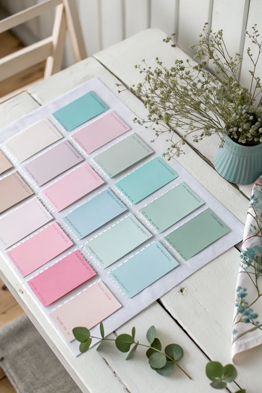 Embrace the charm of playful pastels for a whimsical touch to your decor.