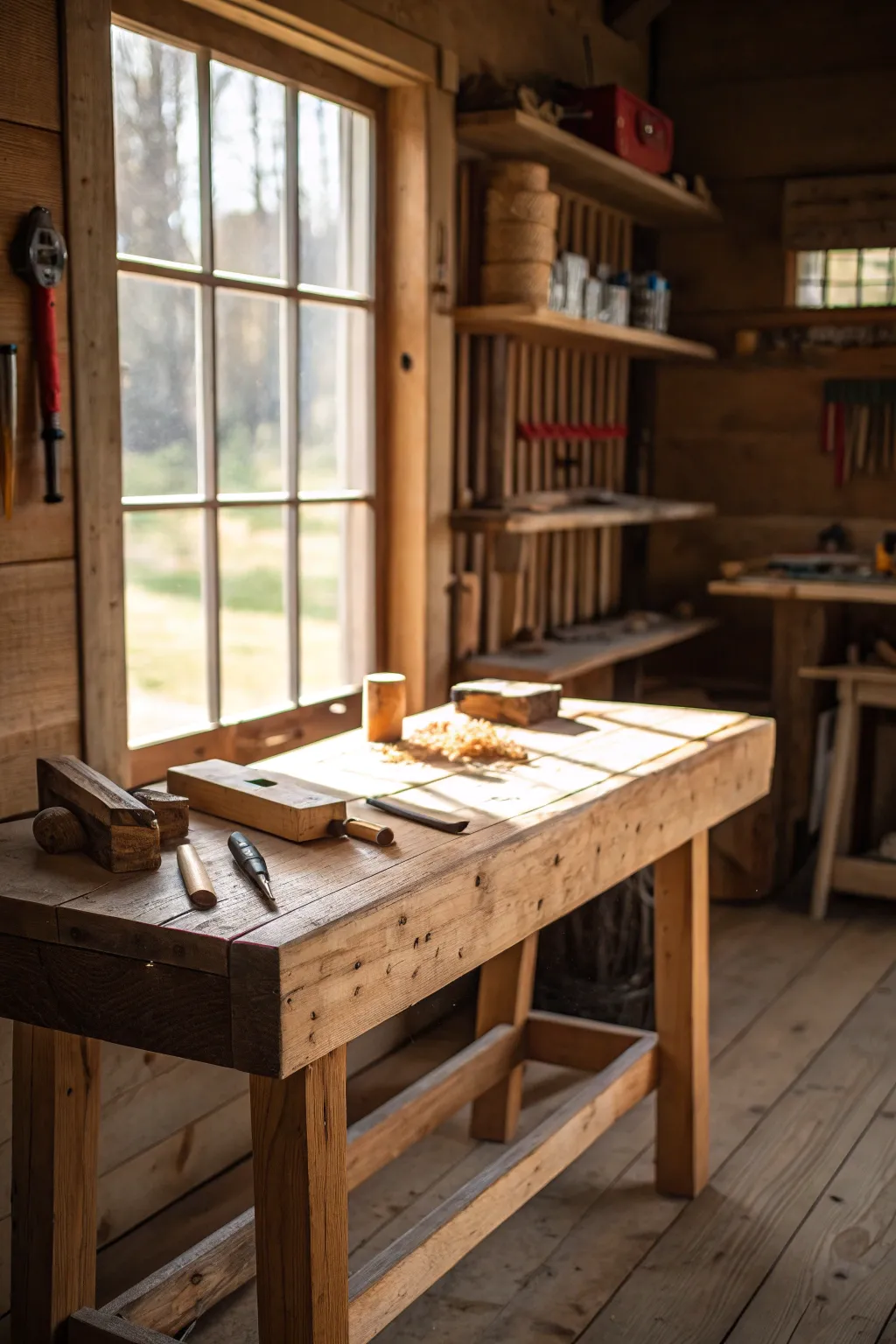 Let the warmth of natural light elevate your creative space.