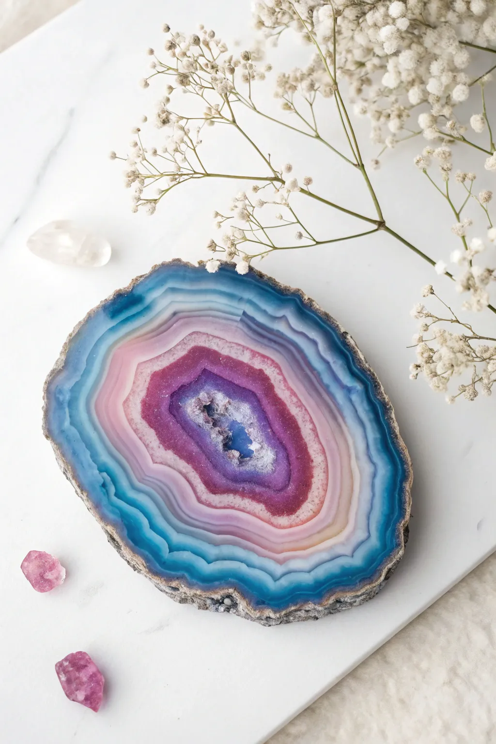 Discover the allure of nature's art with watercolor geodes, a perfect blend of geology and creativity.