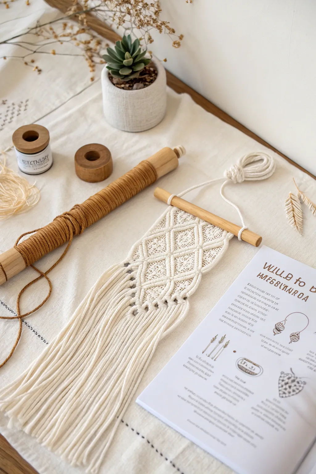 Unleash creativity with a touch of Scandinavian simplicity and Boho charm—perfect for the craft-loving soul.