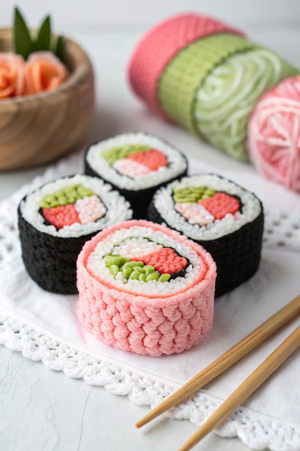 Crafted with love: Crochet sushi that’s almost too cute to eat!