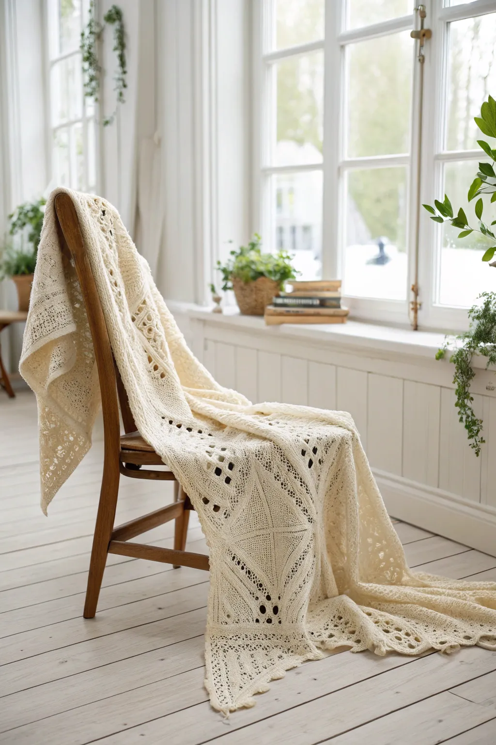 Wrap Grandma in Elegance with a Handcrafted Crochet Shawl