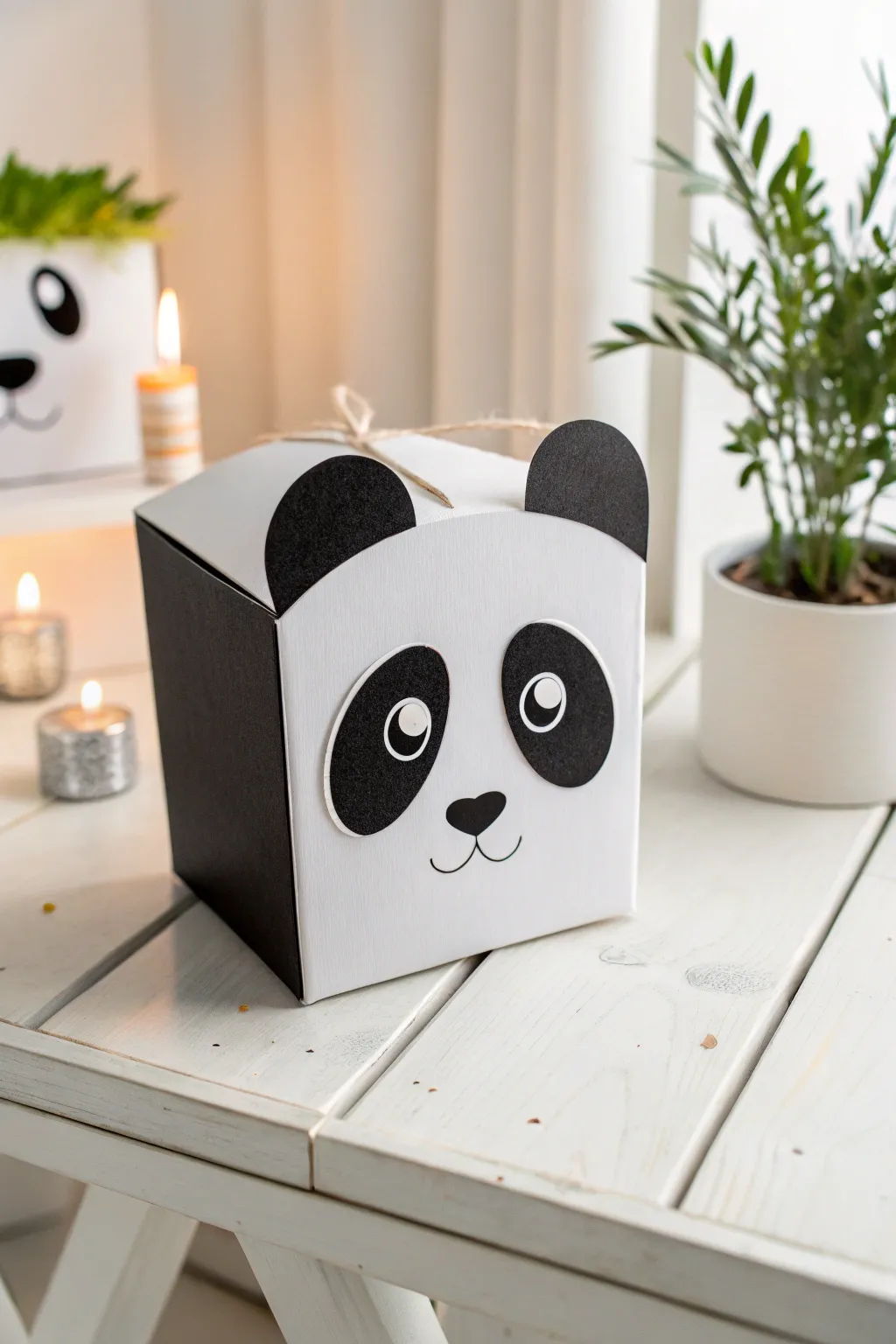 Craft a smile with this adorable Panda Love Box, perfect for spreading joy on Valentine's Day!