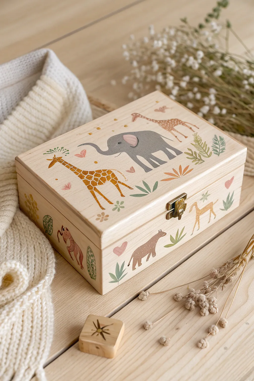 Unleash creativity with this charming animal-themed box—perfect for sparking joy and imagination!