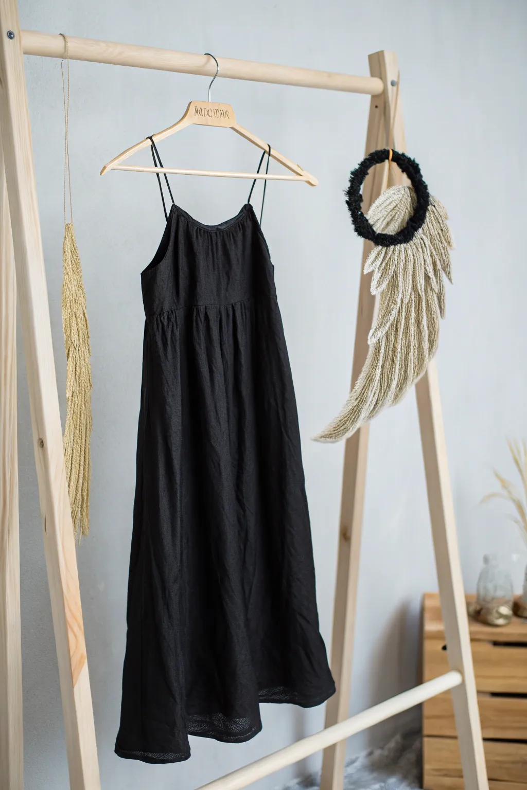 Transform simplicity into elegance with the perfect little black dress for your dark angel costume.