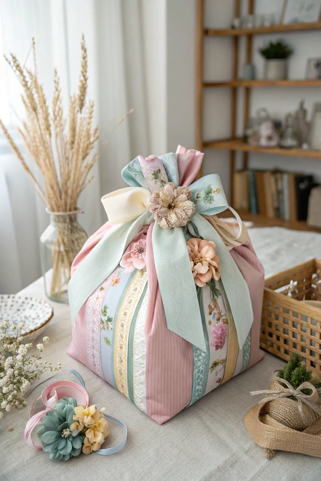 Elevate your gift-giving with the timeless charm of ribbons and handcrafted bows.