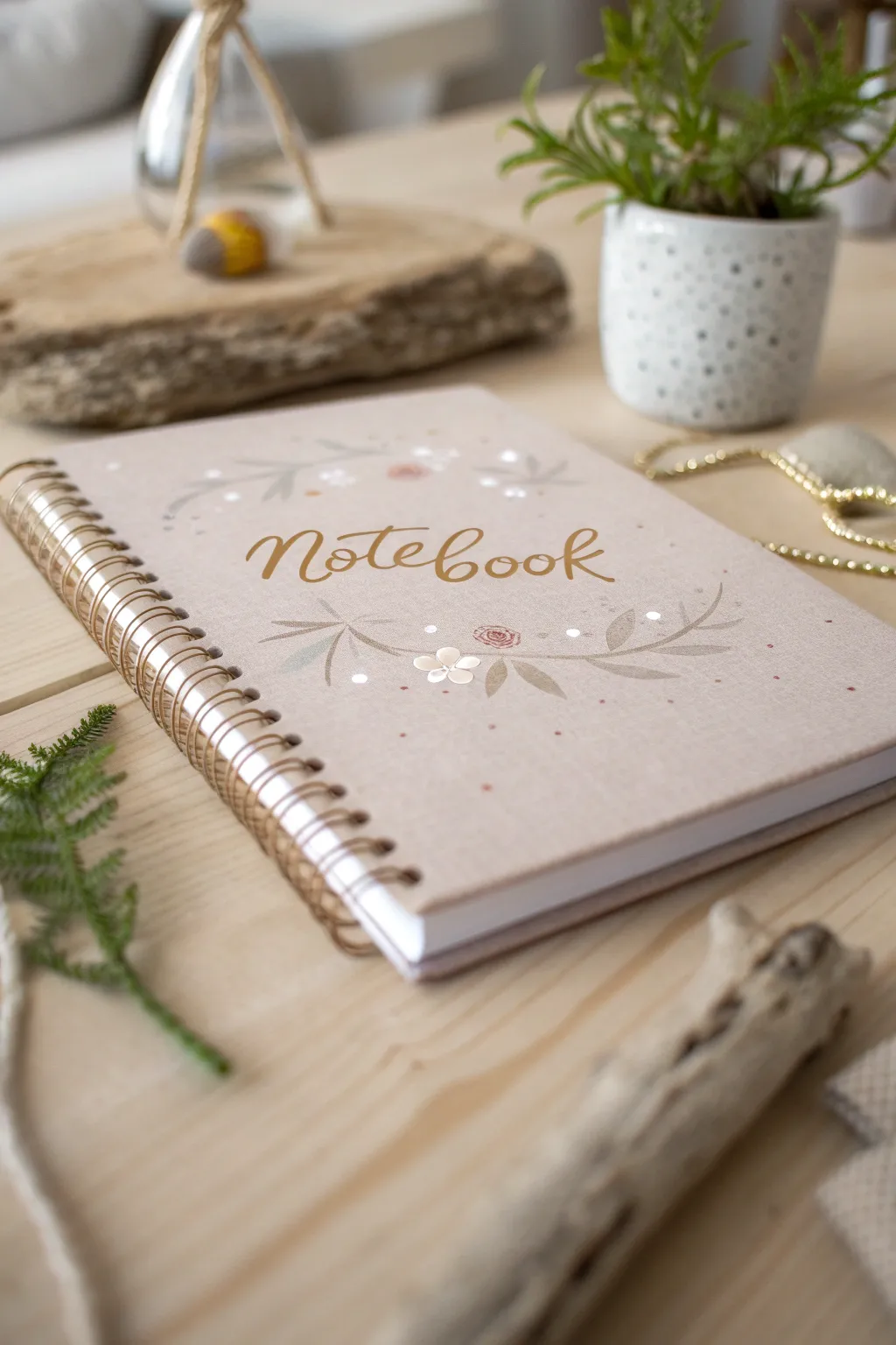 Transform your notebook into a work of art with embroidered elegance. Perfect for those who appreciate simplicity and craftsmanship.