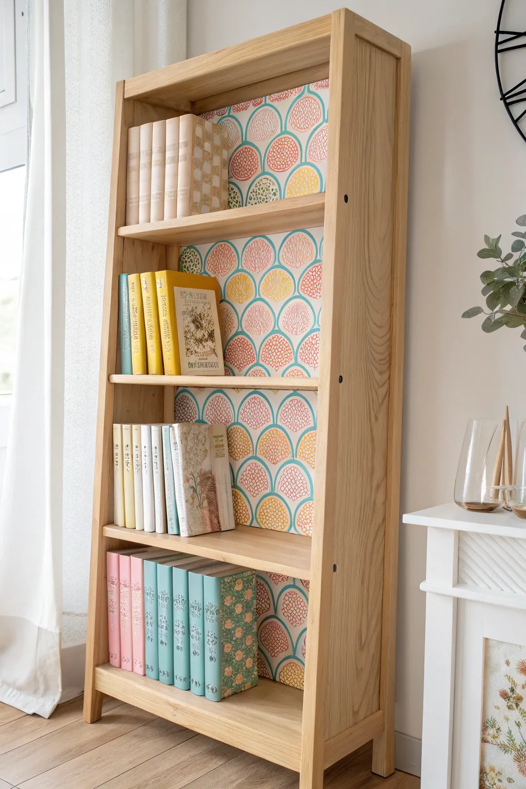 Transform your bookshelf with a touch of whimsy and color! Discover the joy of decoupage and elevate your space effortlessly.