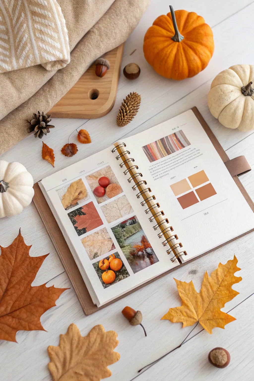 Embrace the beauty of autumn with a warm and cohesive digital scrapbook theme.
