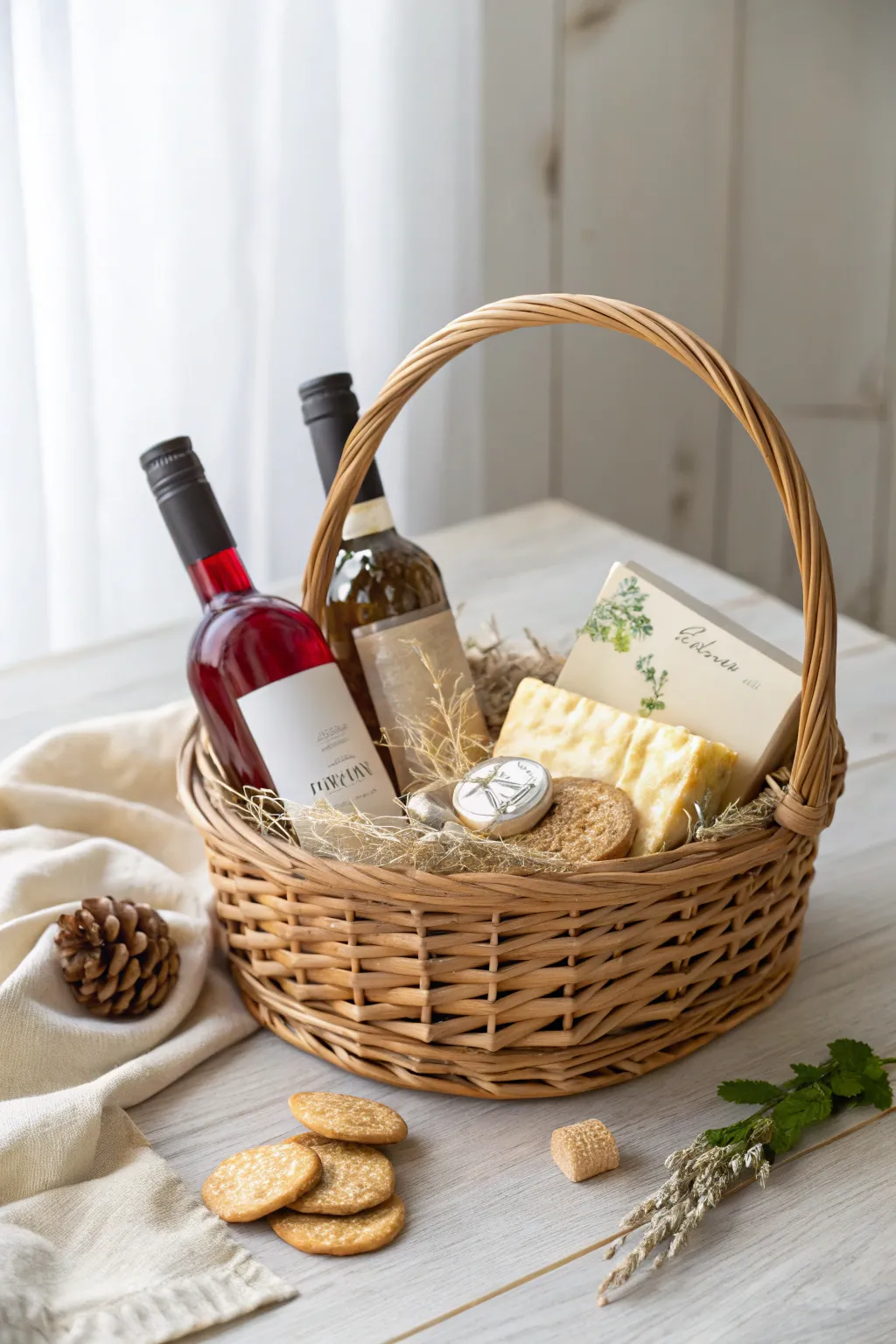 Elevate your gifting game with a touch of elegance and simplicity. 🍷✨