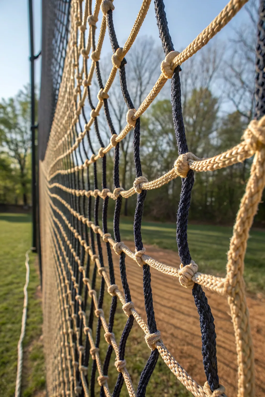 Craftsmanship Meets Durability: Elevate your DIY batting cage with style and strength.