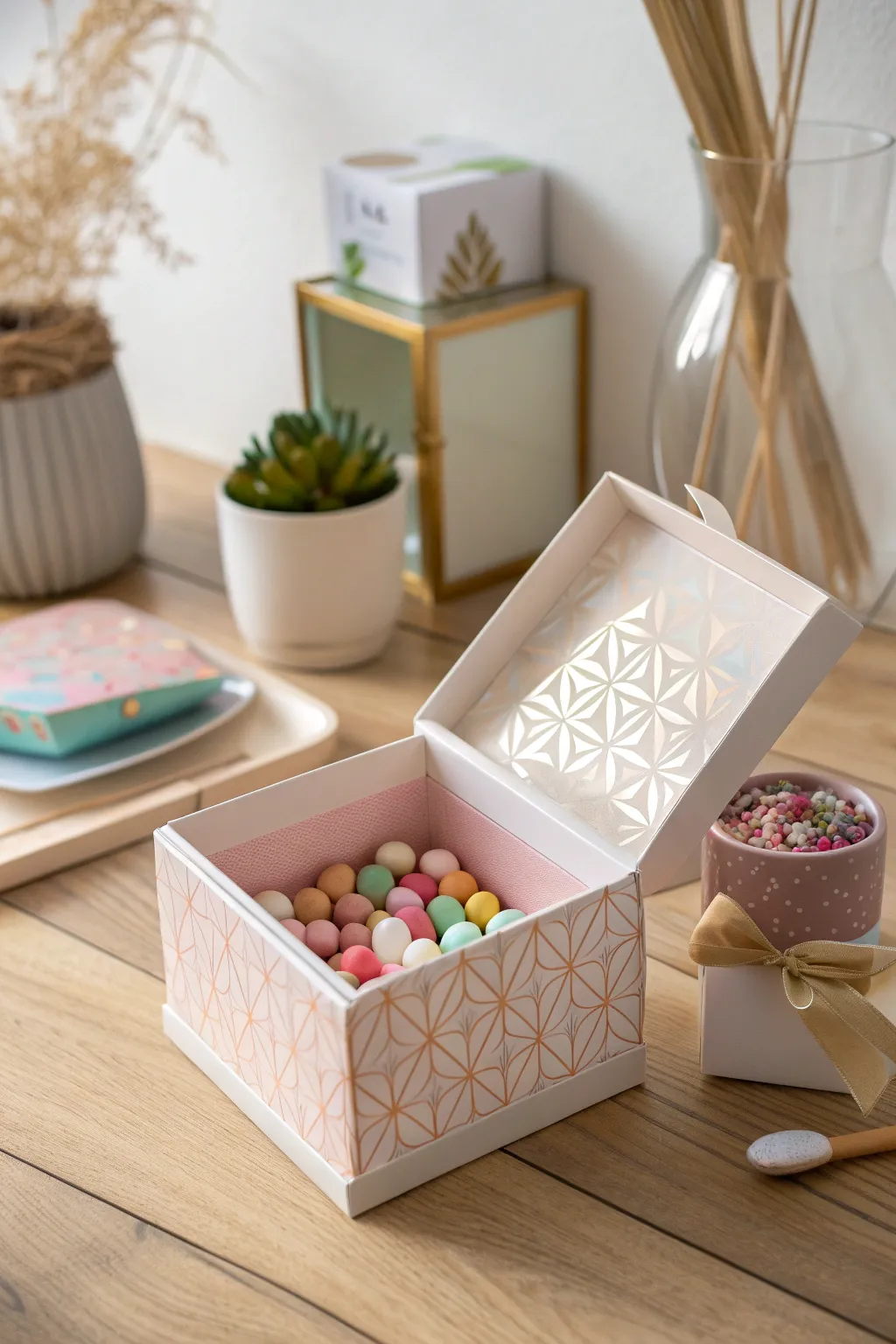 Unwrap a burst of joy with this DIY candy explosion box, where simplicity meets sweet surprise!