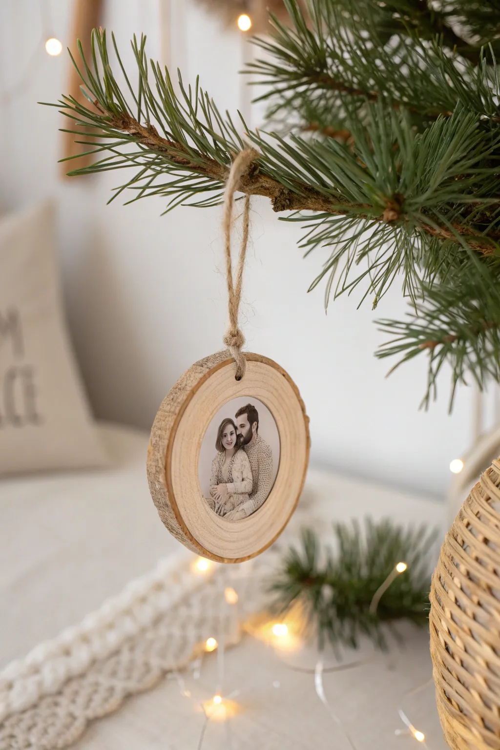 Capture cherished memories with DIY photo ornaments this holiday season.