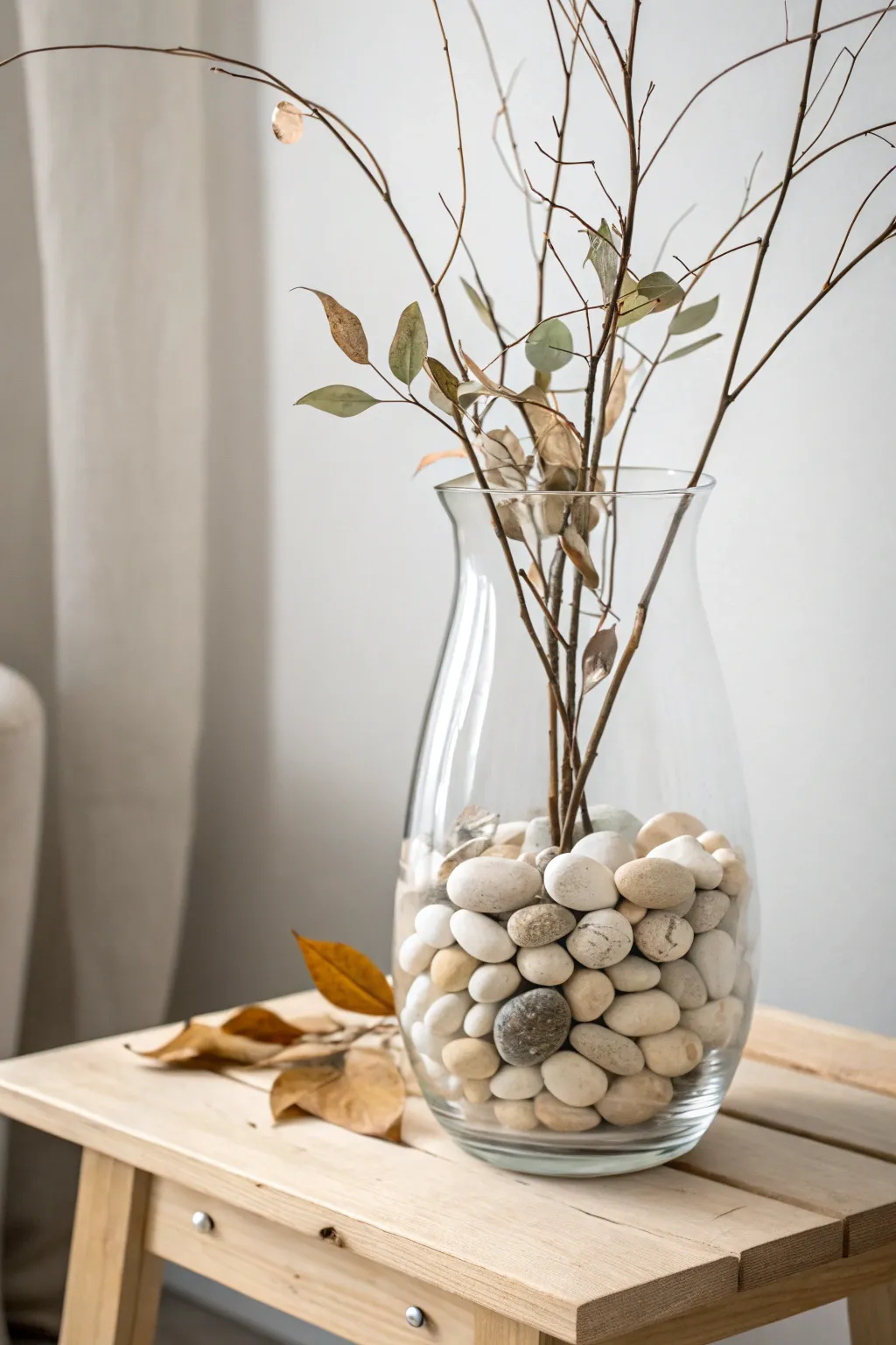 Embrace the beauty of nature with a minimalist touch. #DIYHomeDecor