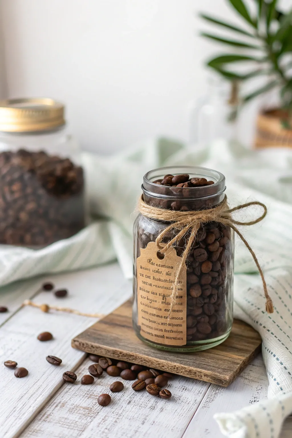 Elevate your coffee station with a touch of handcrafted elegance.
