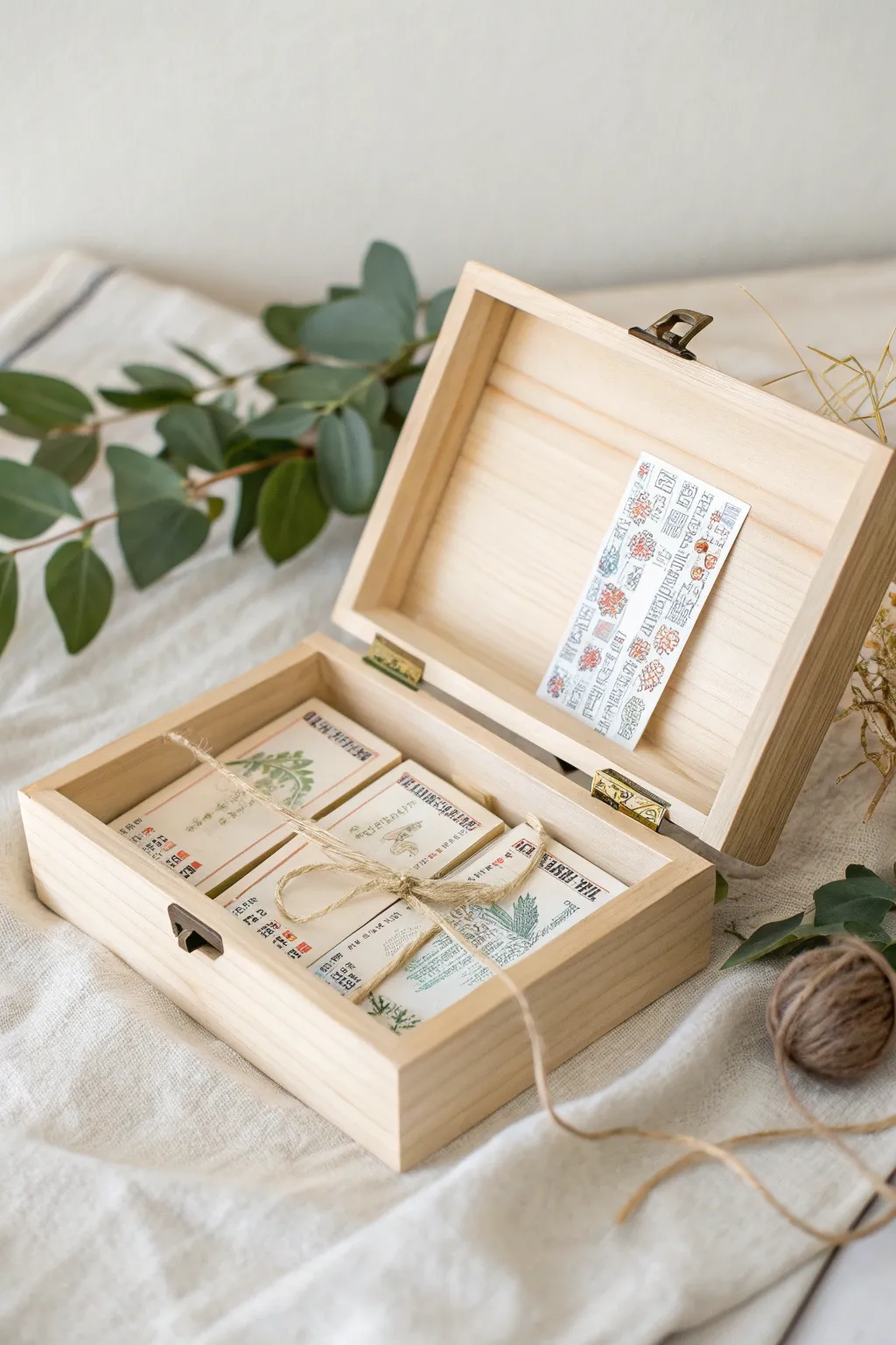 A delightful gamble for a 30th birthday: 30 lotto tickets wrapped in minimalist elegance!