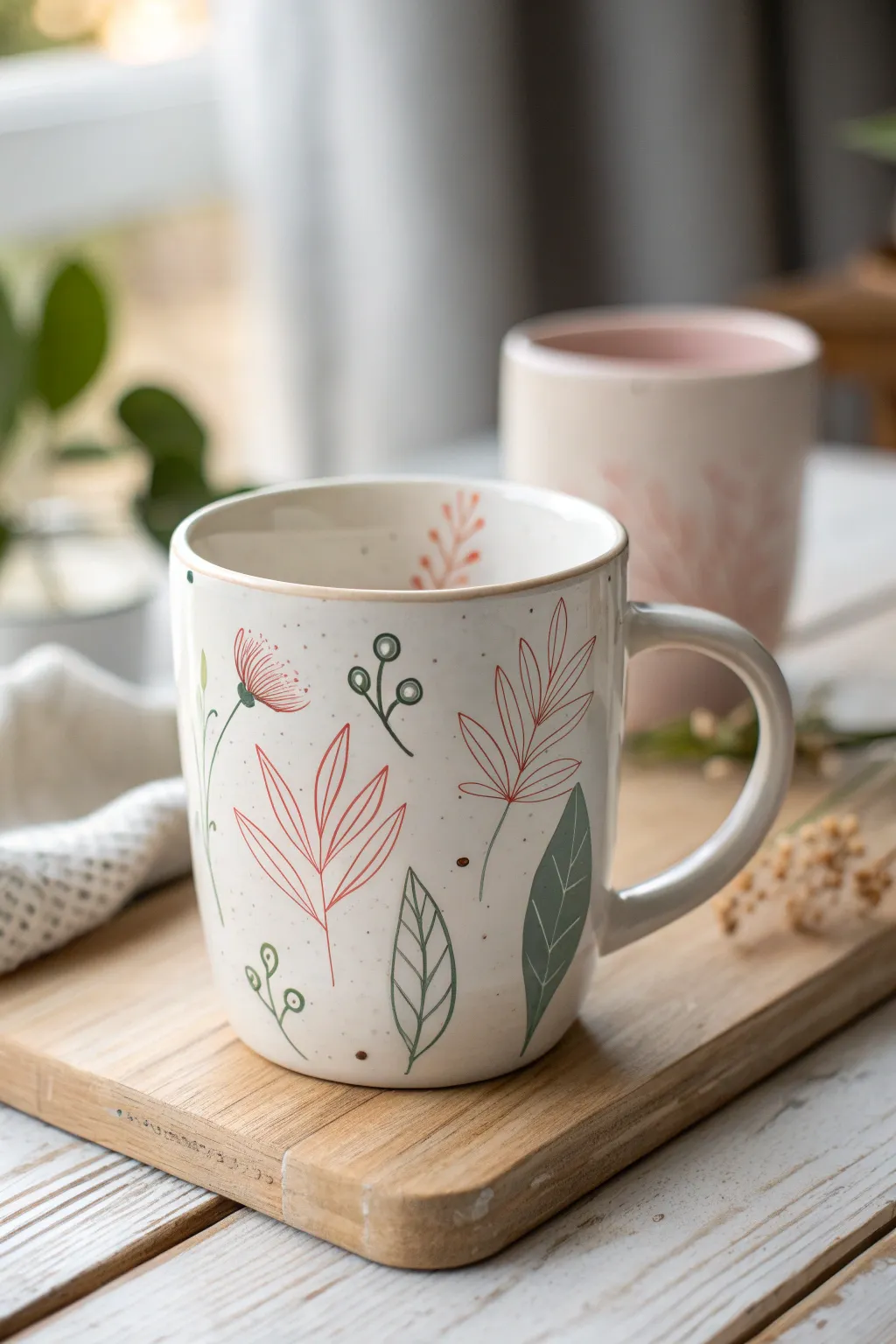 Elevate your friend's morning ritual with a personalized touch of artistry.