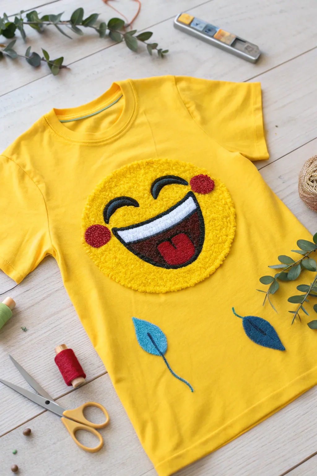 Craft your laughter: A simple DIY emoji costume that's sure to bring smiles!
