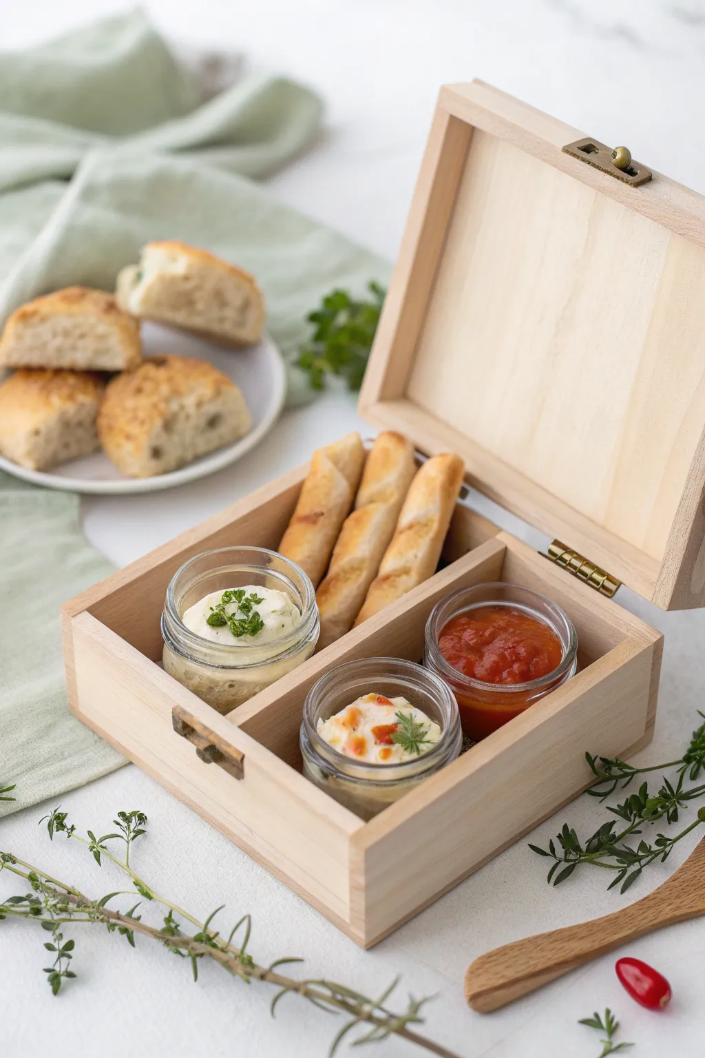 Delight in the art of savory gifting with a touch of homemade elegance. #ScandiBoho #CraftedWithLove
