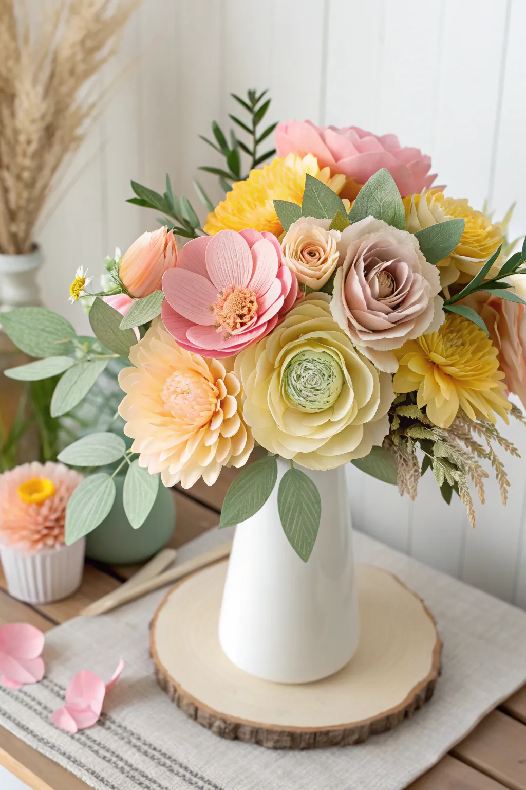 Bring everlasting joy with a vibrant paper bouquet for Mom—where craftsmanship meets timeless beauty.