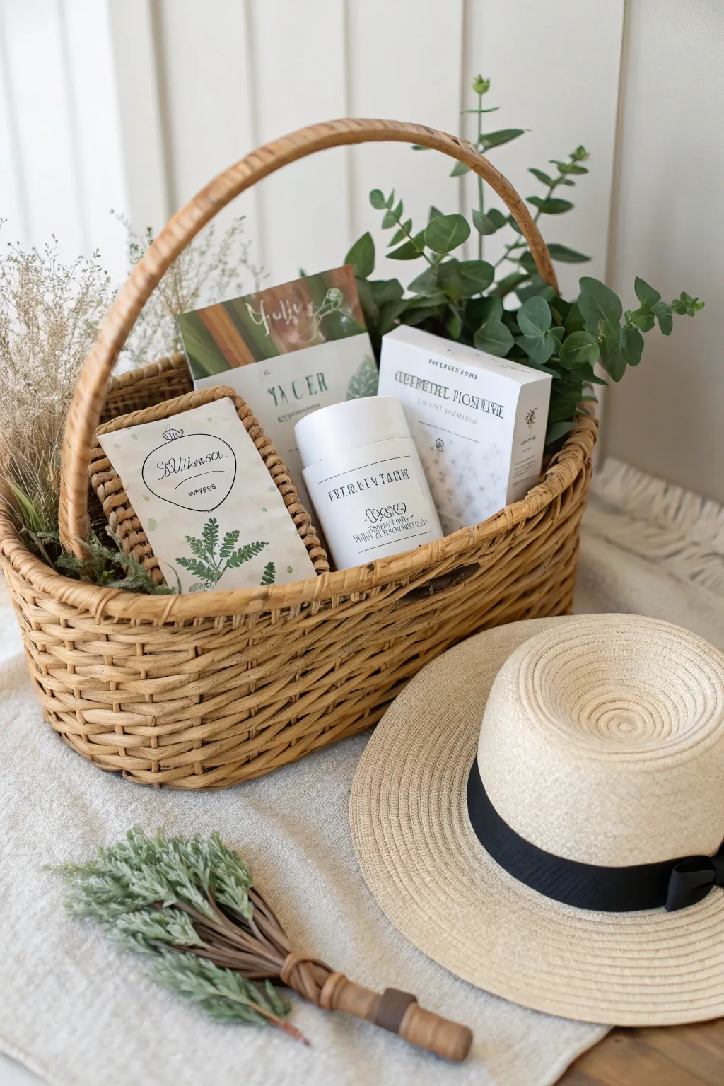 Create a charming Garden Lover's Kit for Mother's Day, blending Scandinavian simplicity with boho charm. 🌿 #MothersDayGift #ScandiBoho