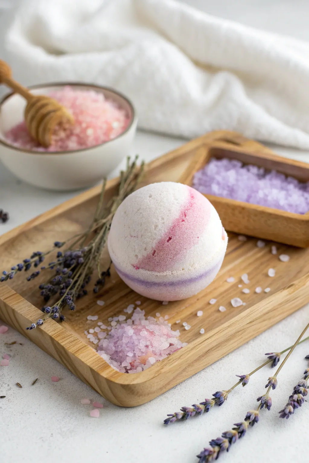 Indulge your mom with a touch of homemade luxury this Mother's Day. #DIYBathBombs #SpaDayAtHome