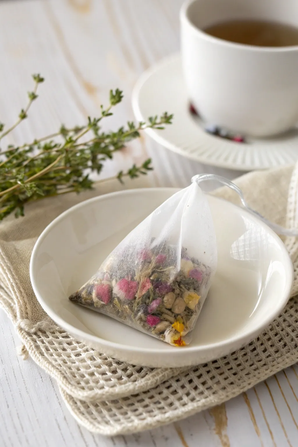 Discover the art of crafting your own herbal tea blends—beauty and taste in every sip.