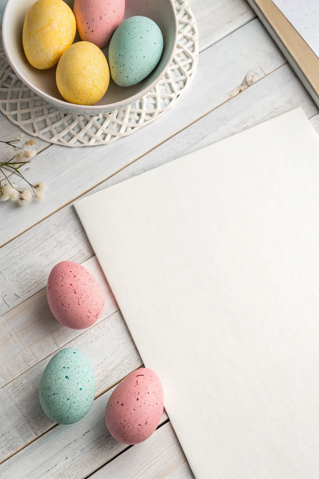 Embrace the joy of Easter with colorful egg collages—a perfect blend of playful creativity and minimalist beauty.