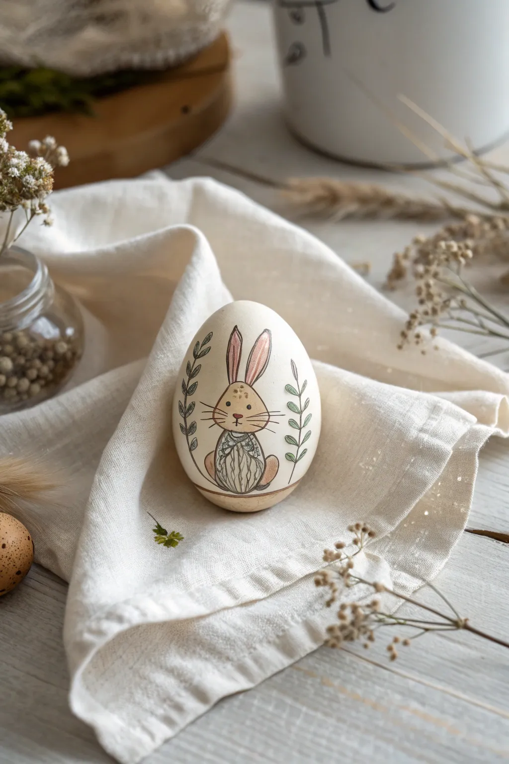 Add a touch of whimsy to Easter with charming hand-drawn characters that bring joy and simplicity to your spring decor.