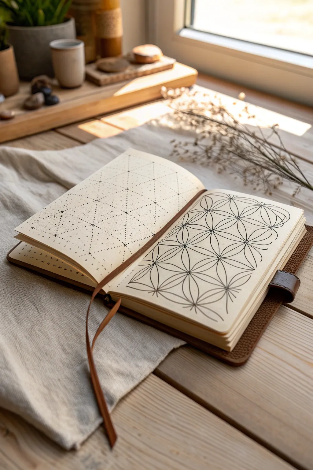Transform your doodles into art with captivating geometric grids. Discover the beauty in simplicity.