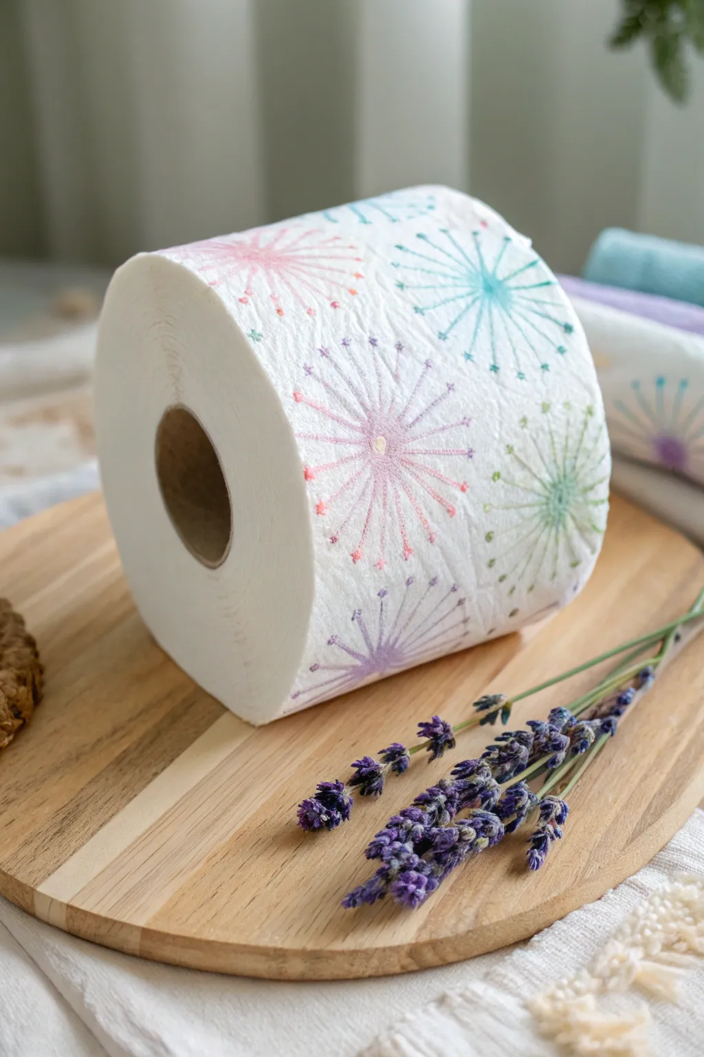 Transform everyday items into artistic tools with this simple and charming firework stamp craft. Perfect for little hands and big imaginations!