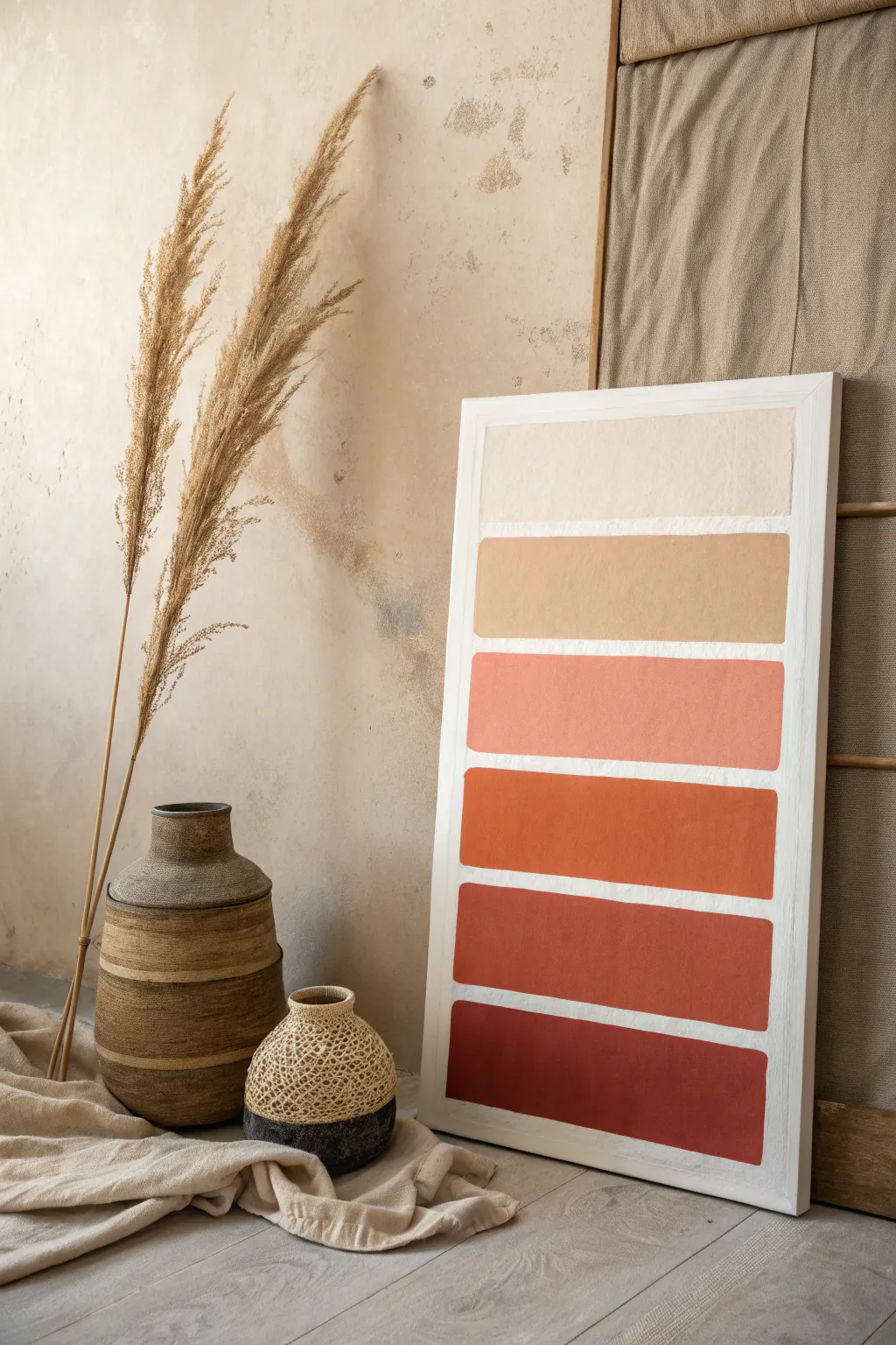 Elevate your space with the serene beauty of gradient squares. Embrace the art of simplicity and craftsmanship.