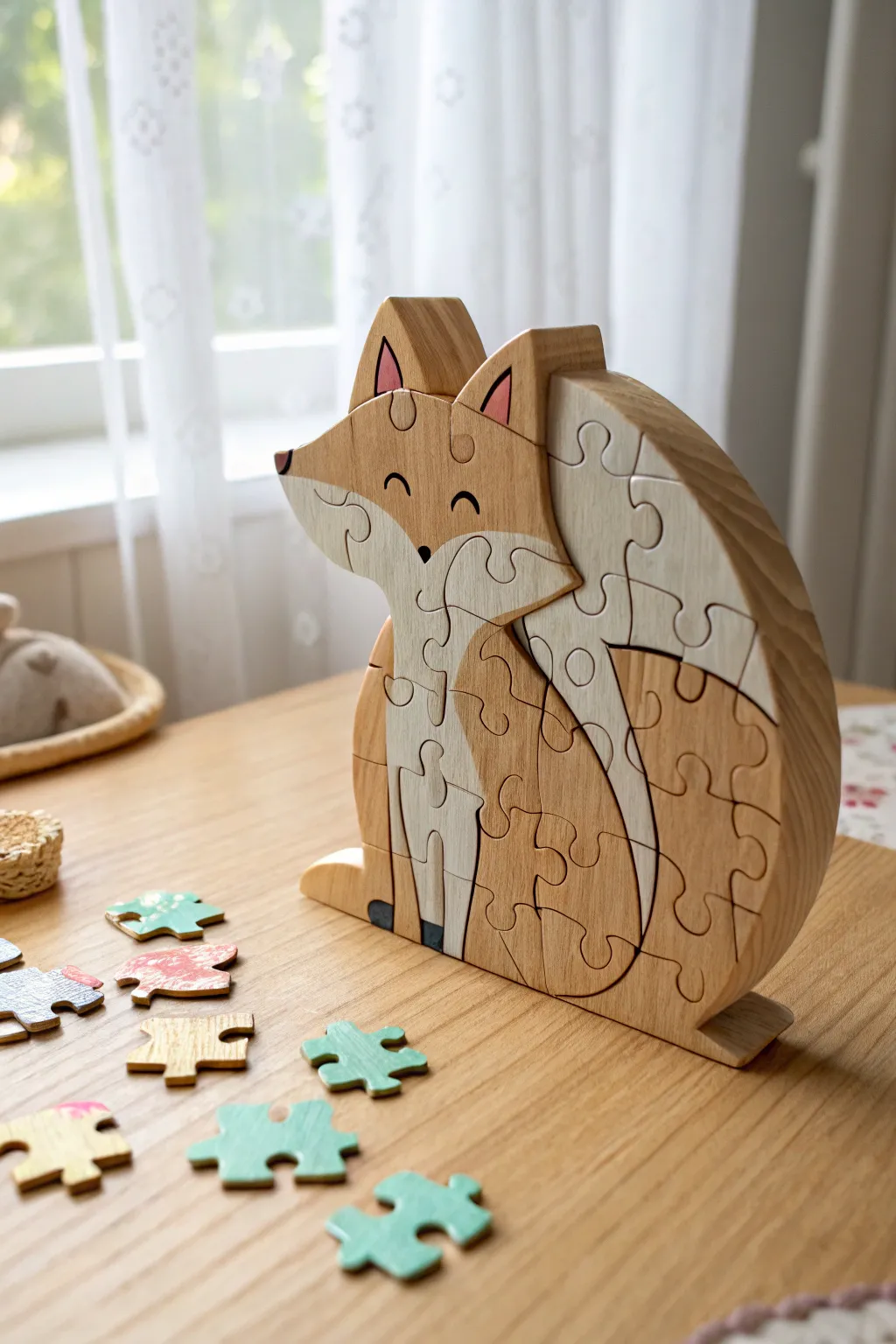 Playful tessellation: Quirky animal shapes bring a charming touch to minimalistic design.