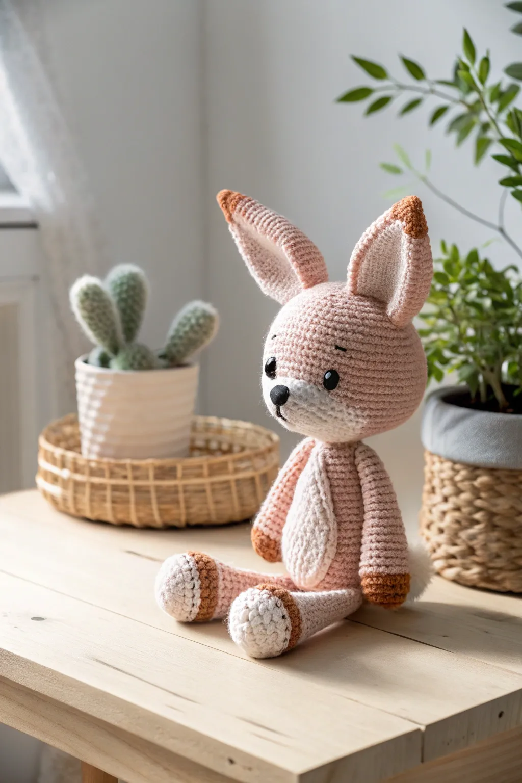 Crafted with love: Adorable amigurumi creatures bring charm and warmth to any space.
