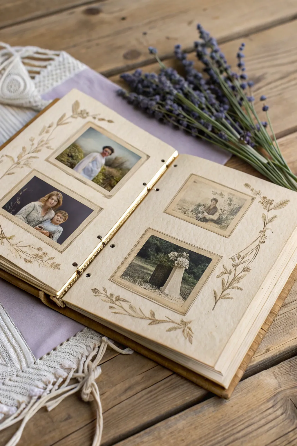 Preserve your family's legacy with a timeless heirloom heritage album, where every page tells a story.