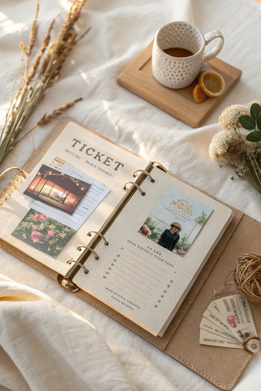 Crafting Memories: Cherish your first date with keepsakes that tell your love story.