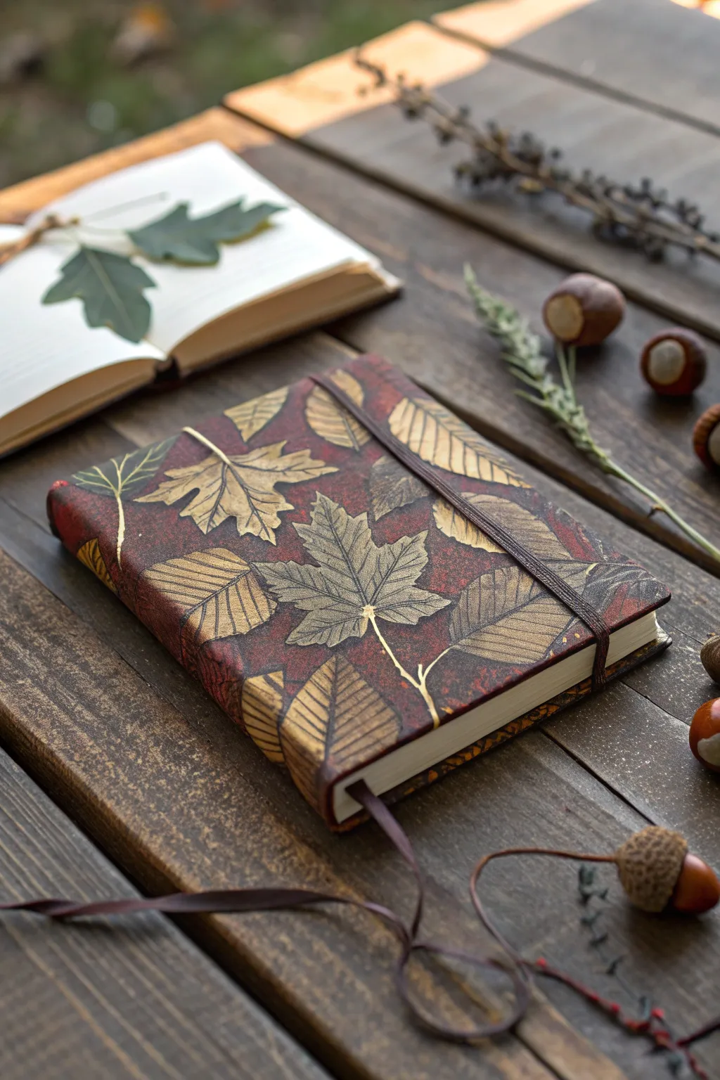 Embrace the beauty of the season with a journal that captures the essence of autumn. 🍂✨