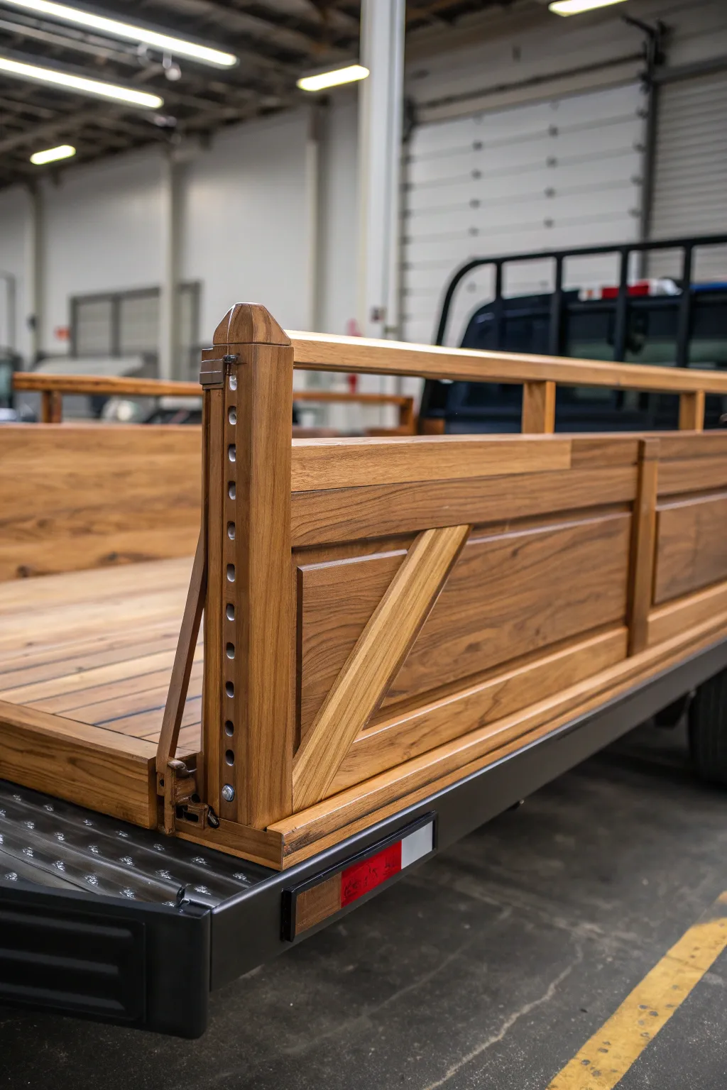 Elevate your flatbed's versatility with expertly crafted foldable side rails.