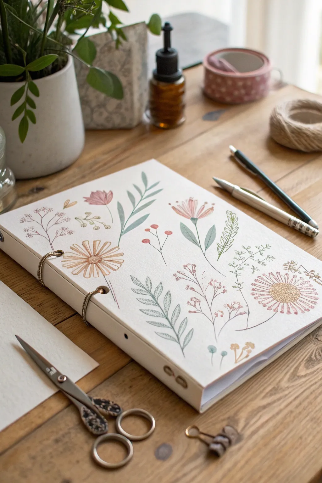 Transform your workspace with a personalized touch—simple elegance meets creative flair.