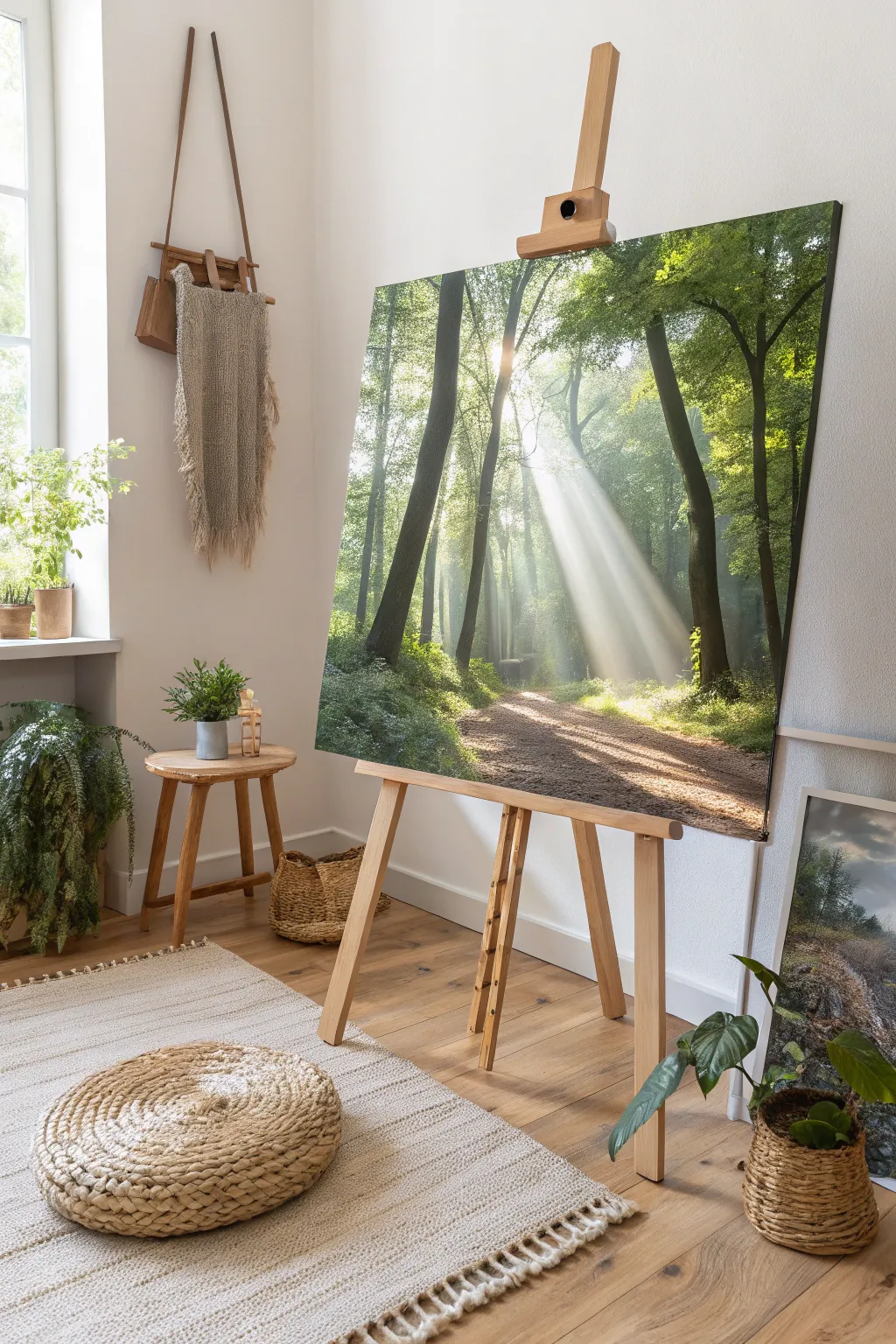 Discover the serene beauty of sunlit glades captured in art.