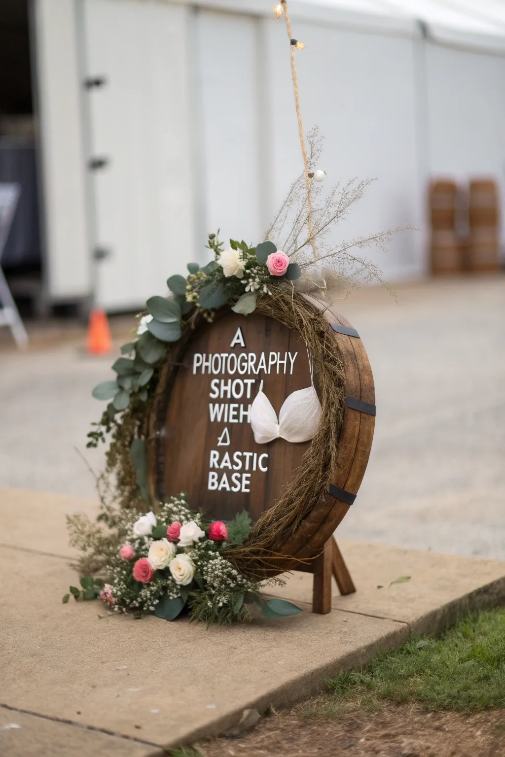 Punny and proud, this wreath is a sure winner.