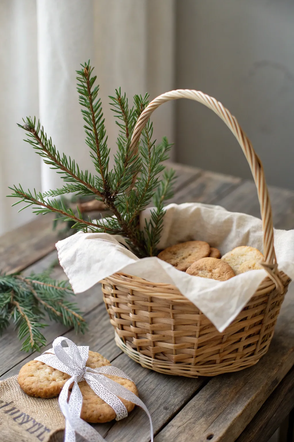 Embrace the festive season with a touch of Scandinavian simplicity and natural elegance.