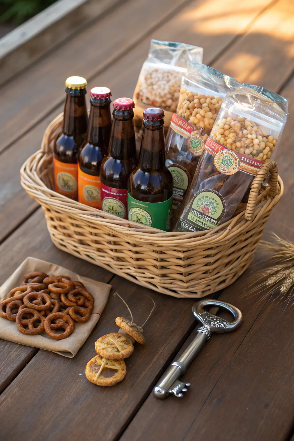 Elevate his taste with the ultimate craft beer collection gift basket.