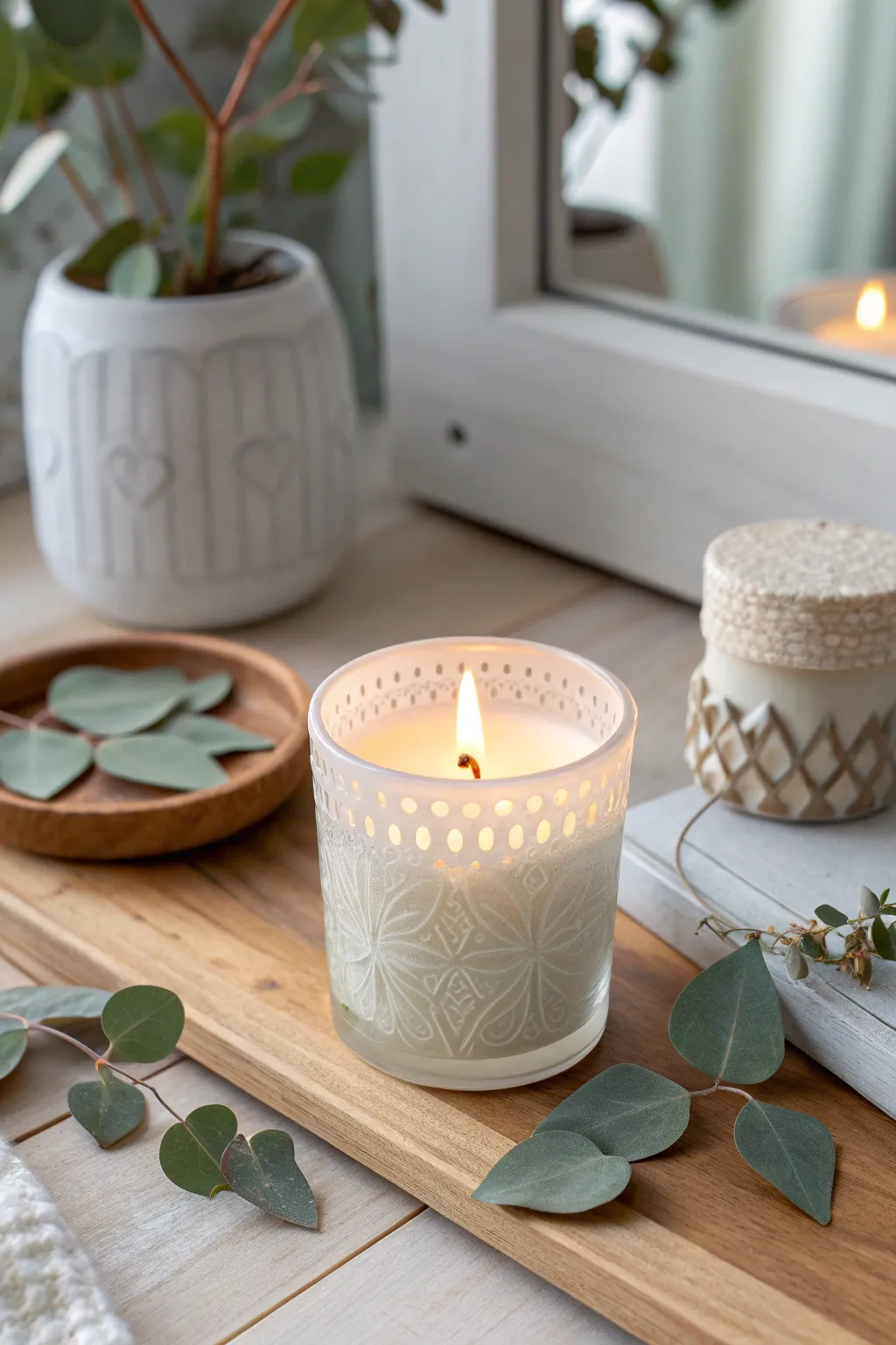 Light the way to festive creativity with the perfect holiday candle glow.