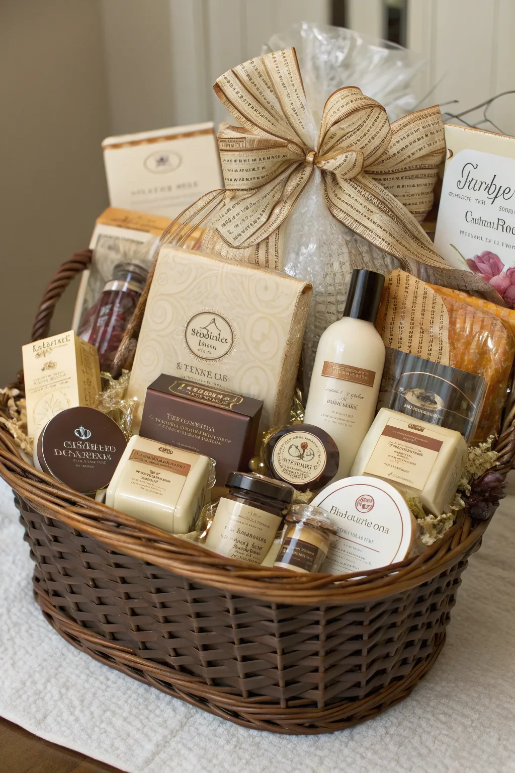 Gift baskets offer a delightful and personalized touch.