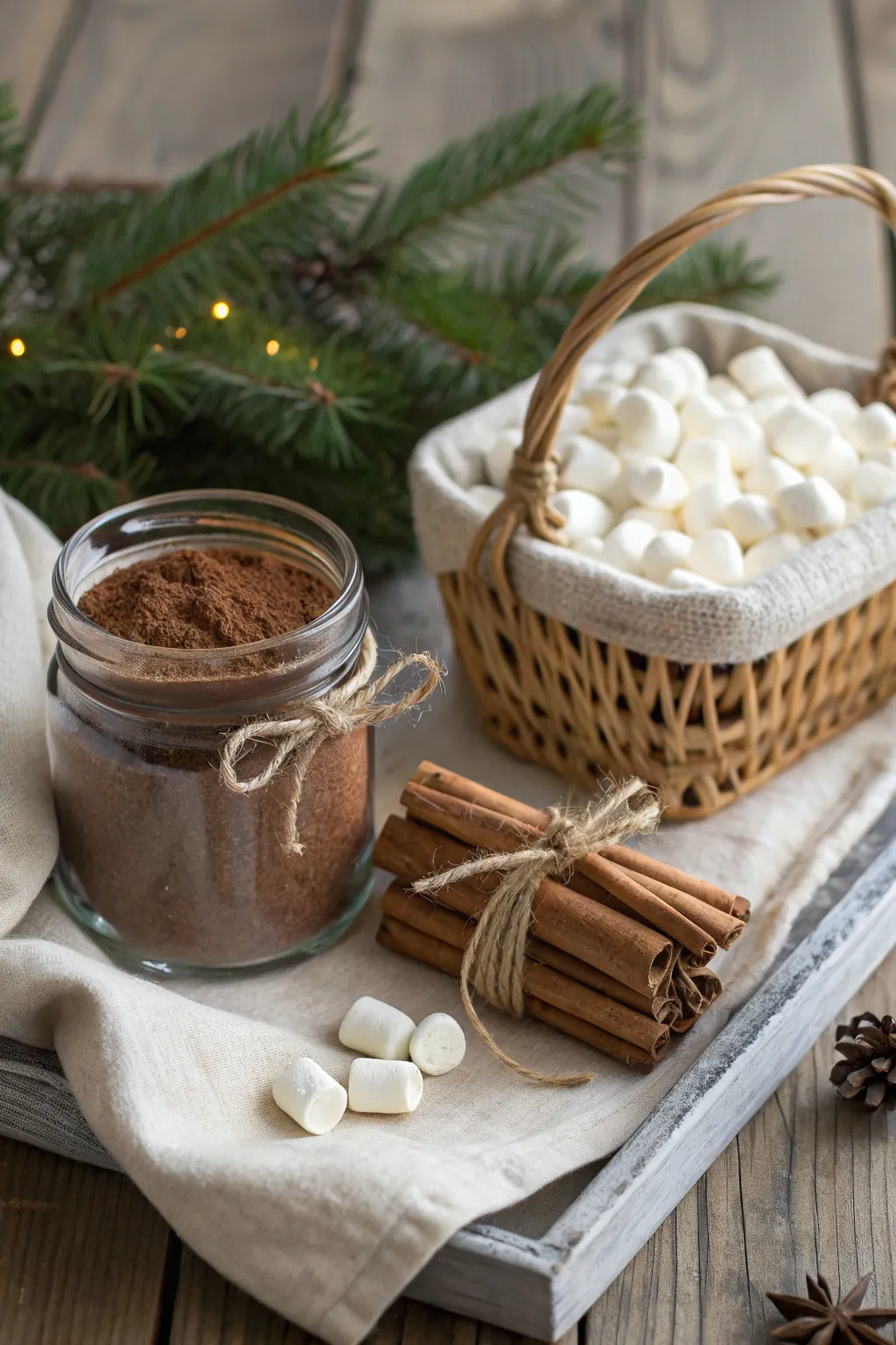 Cozy up this winter with a touch of elegance – the perfect hot cocoa kit for a warm holiday treat.