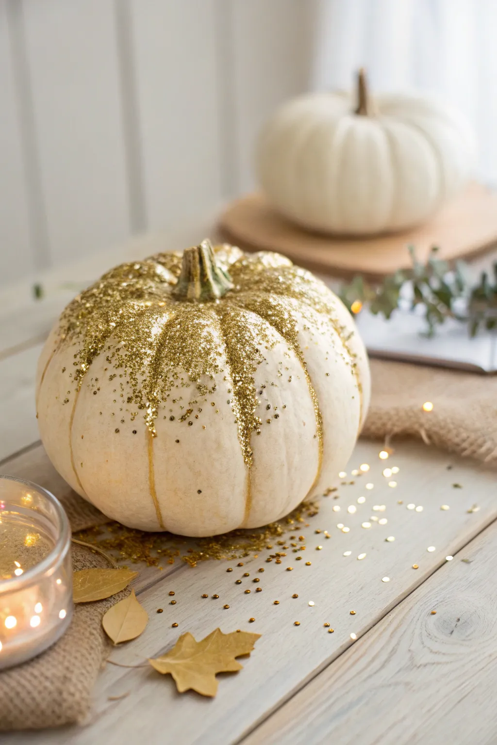 Transform your space with a touch of sparkle this season. 🍂✨