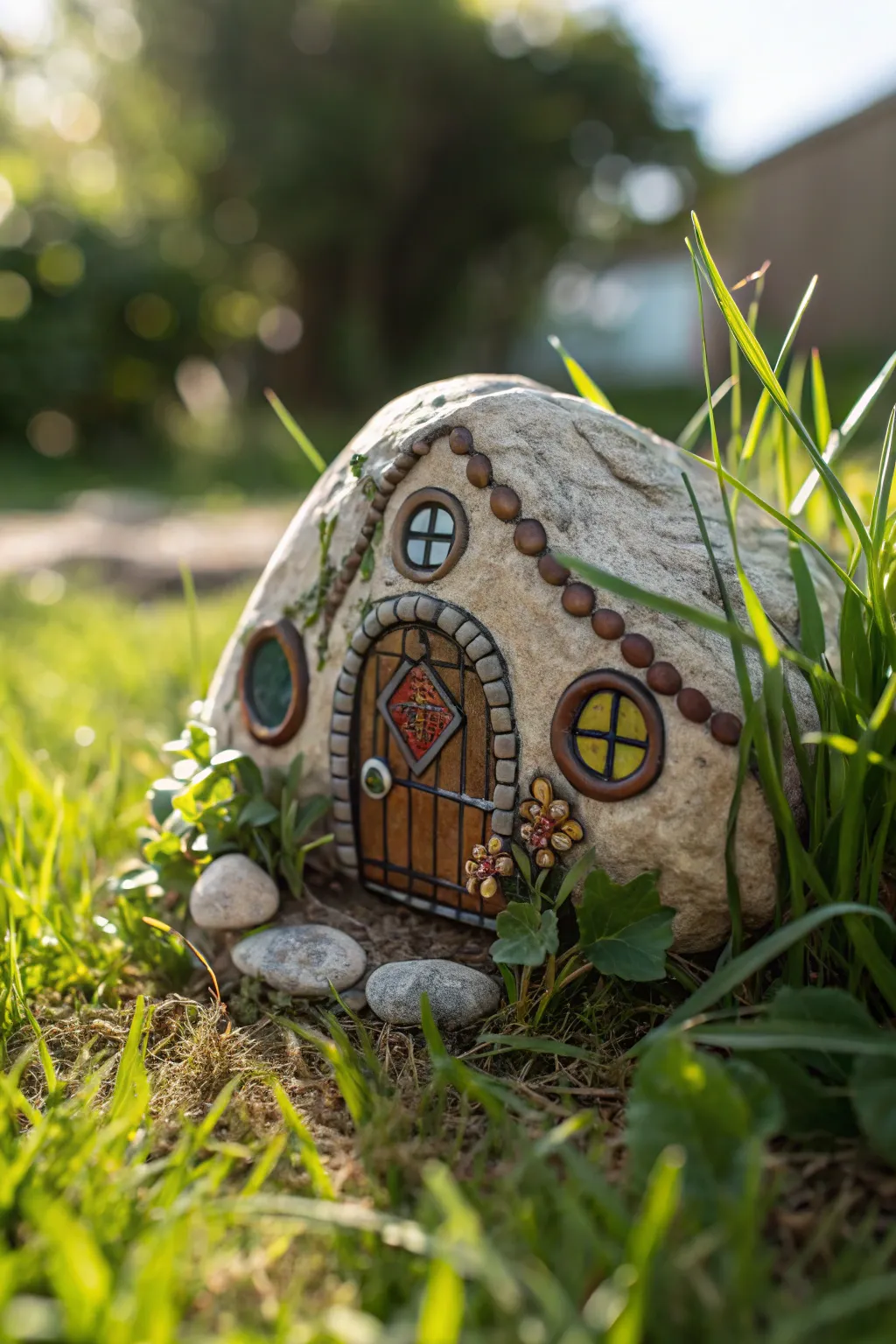Discover the charm of a gnome's cozy abode, where simplicity meets enchantment.